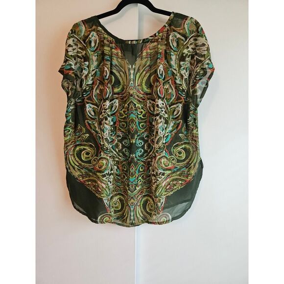 Beautiful Boho Blouse by New Directions Weekend - Size L (Plus) - Picture 3 of 5